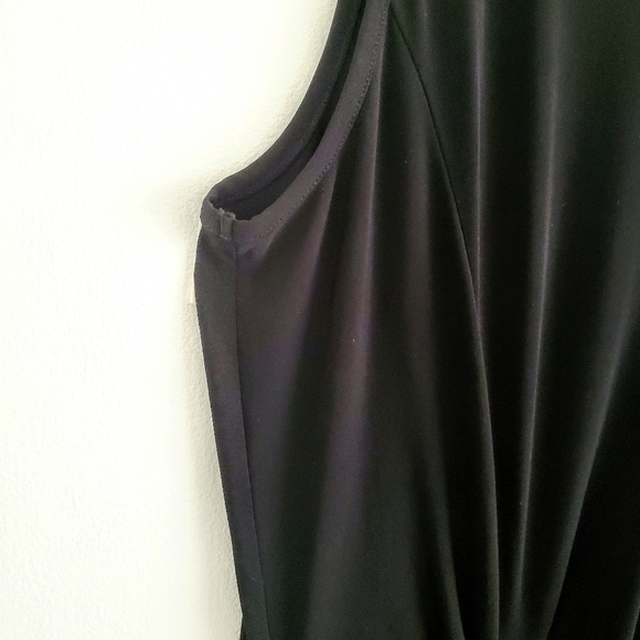 Michael Michael Kors Sleevless Stretchy Knit Side Knotted Sheath Dress XL(14/16) - Picture 10 of 16